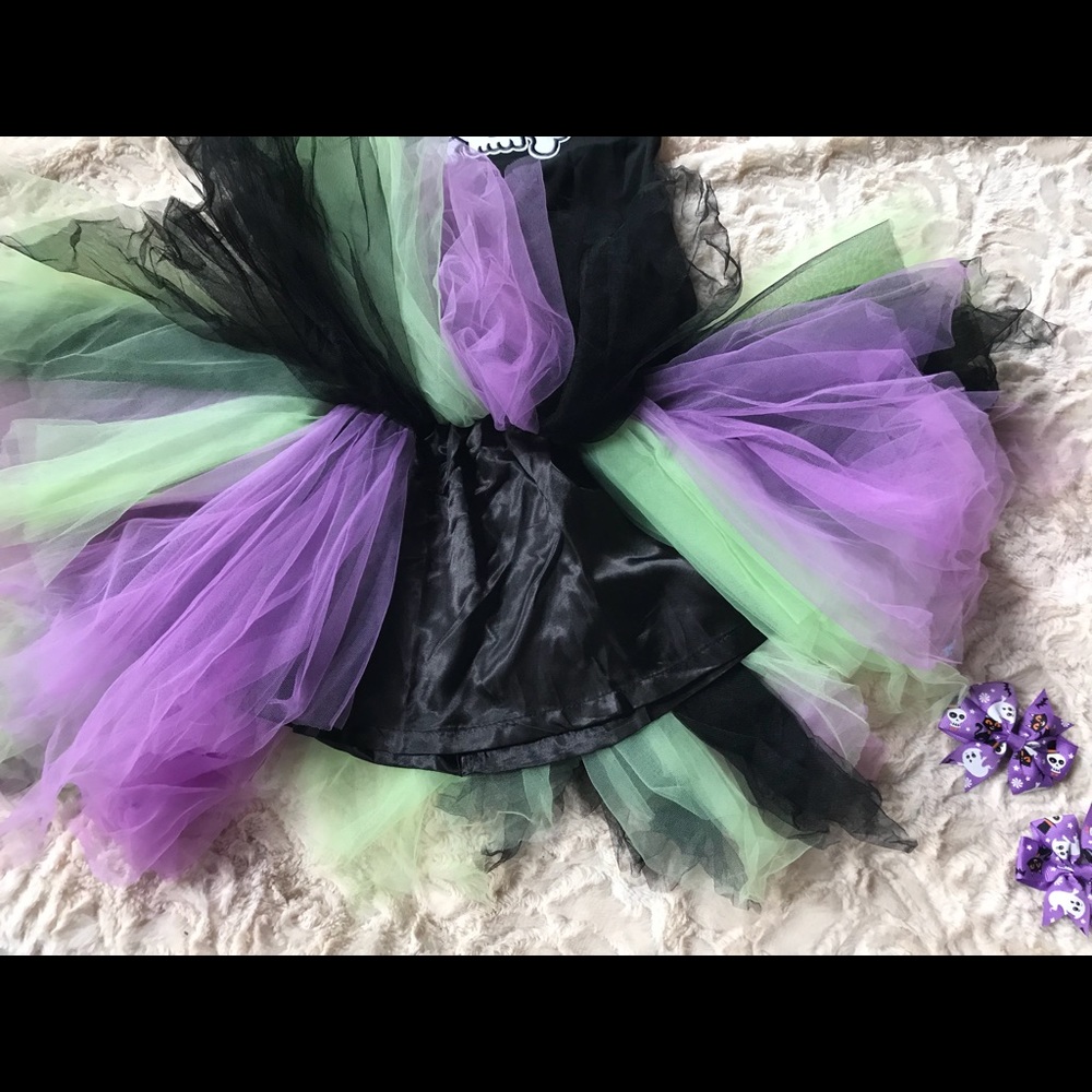50% markdown NWT Skull Halloween Tutu Boutique - Picture 8 of 8